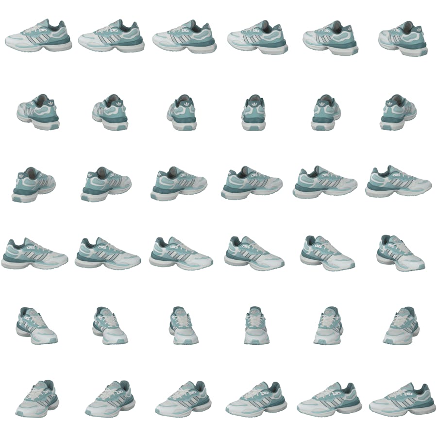 Zentic W Chalk White / Chalk White / Hazy Green - Bild 8
