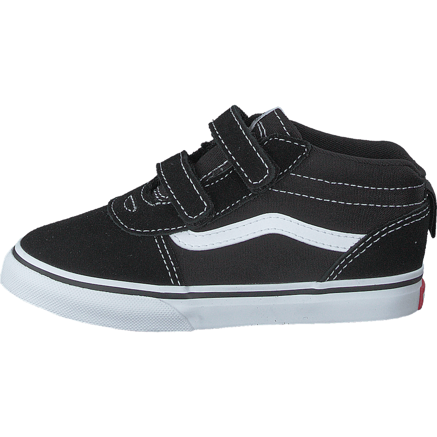 Td Ward Mid V (suede/canvas)black/white