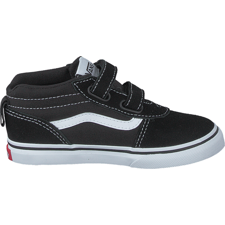 Td Ward Mid V (suede/canvas)black/white - Bild 2