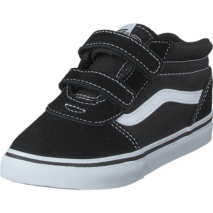 Td Ward Mid V (suede/canvas)black/white - Bild 3