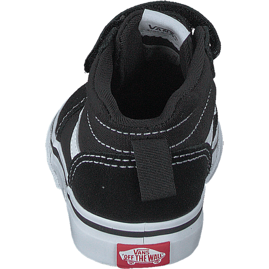 Td Ward Mid V (suede/canvas)black/white - Bild 5