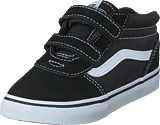 Td Ward Mid V (suede/canvas)black/white - Bild 9