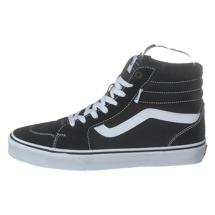 Mn Filmore Hi (suede/canvas)black/white, Male, Kengät, Tennarit, korkeat tennarit, Musta, EU 40,5