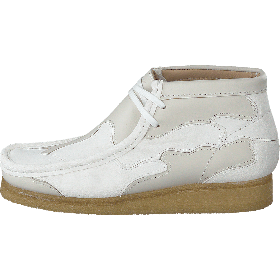 Wallabee Patch White Combi