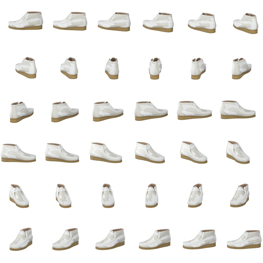 Wallabee Patch White Combi - Bild 8