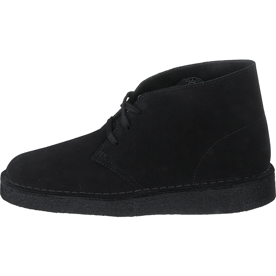 Desert Coal Black Suede