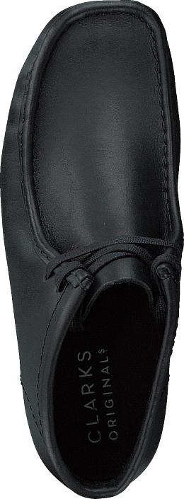 Wallabee Boot Black Leather