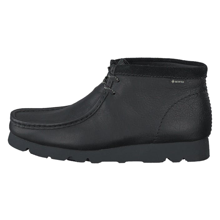Wallabee Bt Gtx Black Leather, Female, Shoes, Boots, Boots, Black, UK 4