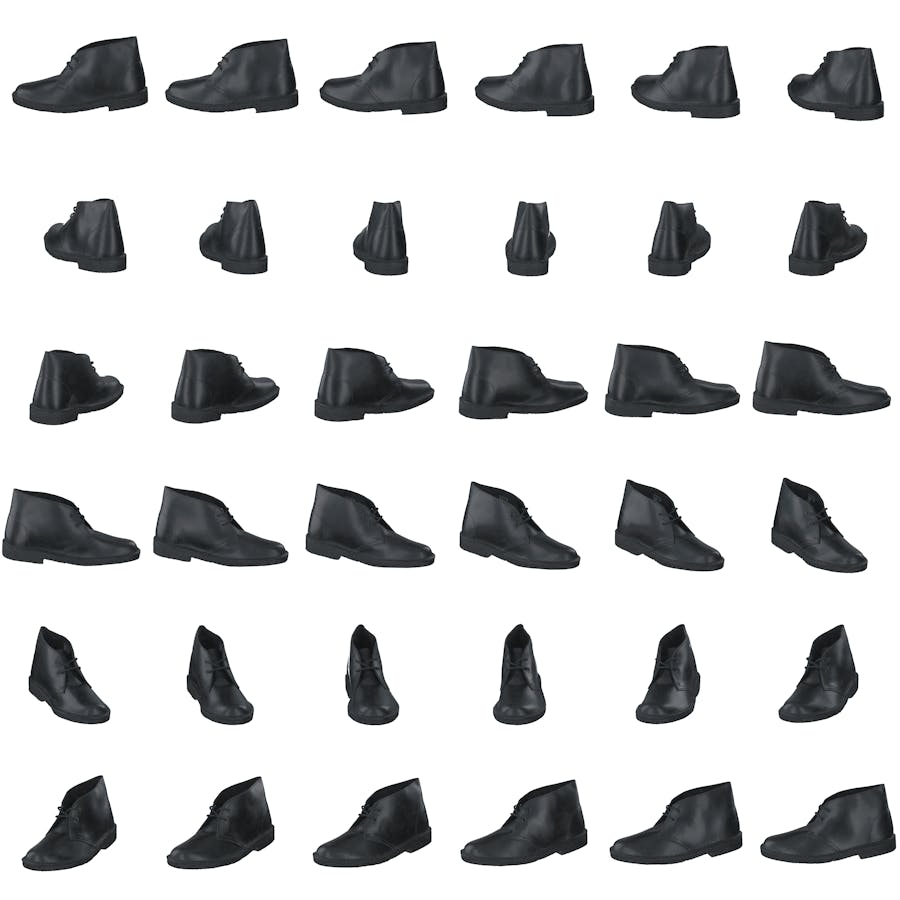 Desert Boot Black Polished - Bild 8
