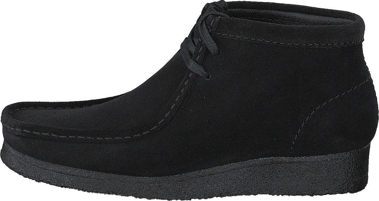 Wallabee Boot Black Suede, Female, Chaussures, Bottes, Bottes, Noir, EU 41