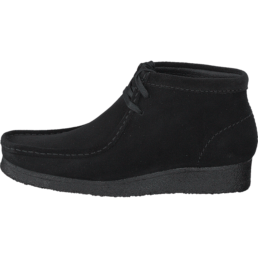 Wallabee Boot Black Suede