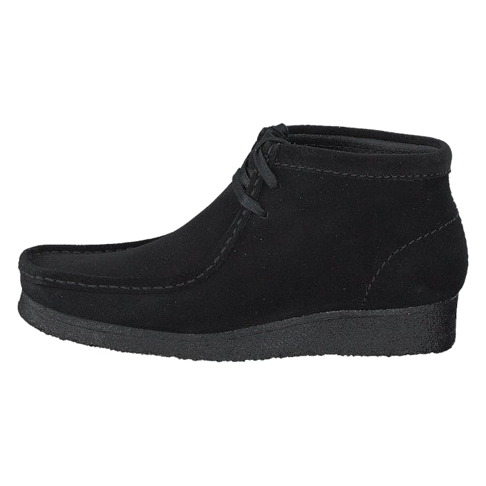 Wallabee Boot Black Suede, Female, Topánky, Členkové topánky, Členkové topánky, Čierna, EU 37