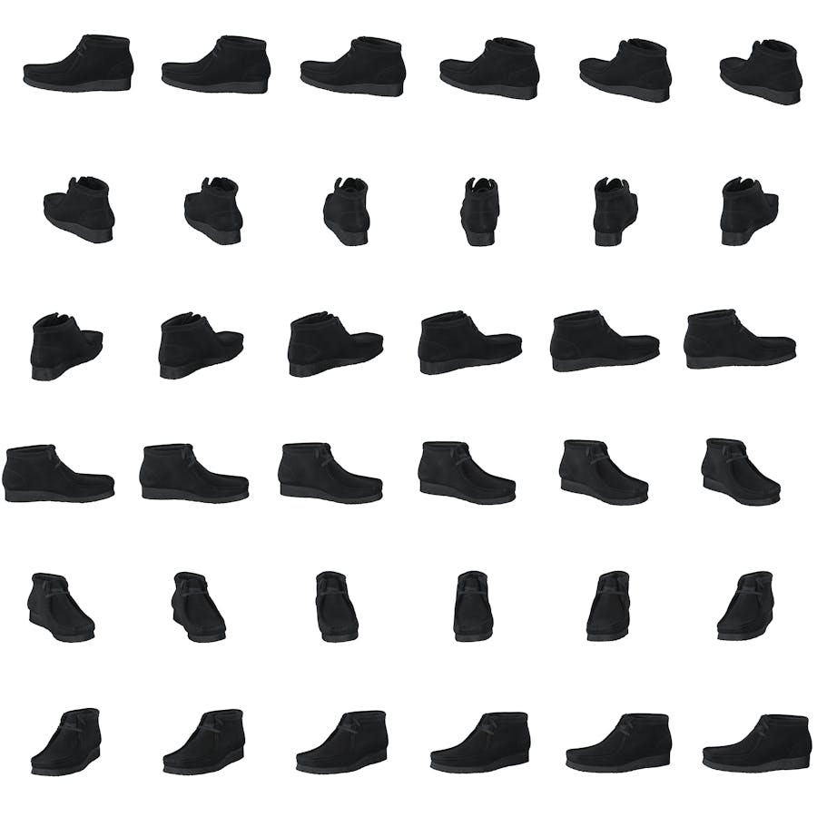 Wallabee Boot Black Suede - Bild 8