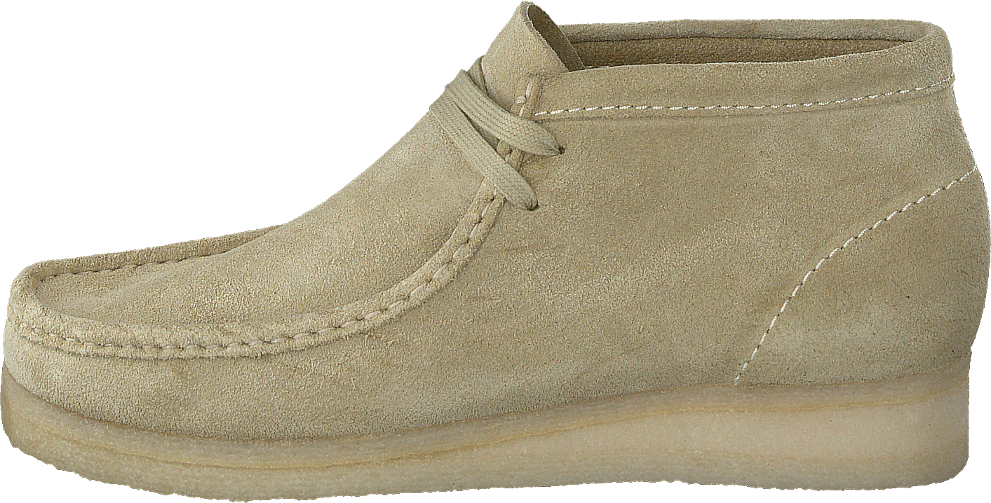 Wallabee Boot Maple Suede, Female, Chaussures, Bottes, Bottes, Marron/Beige, EU 37