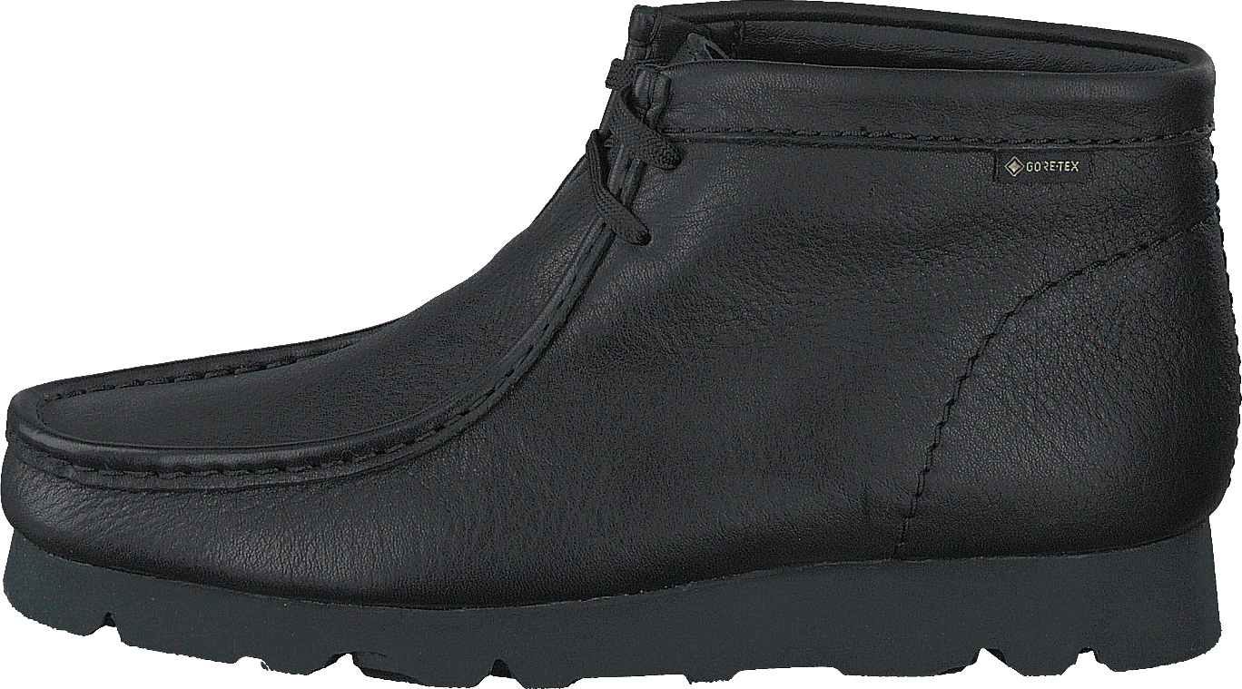 Wallabee Bt Gtx Black Leather, Male, Zapatos, Botas, chelsea boots, Negro, EU 43