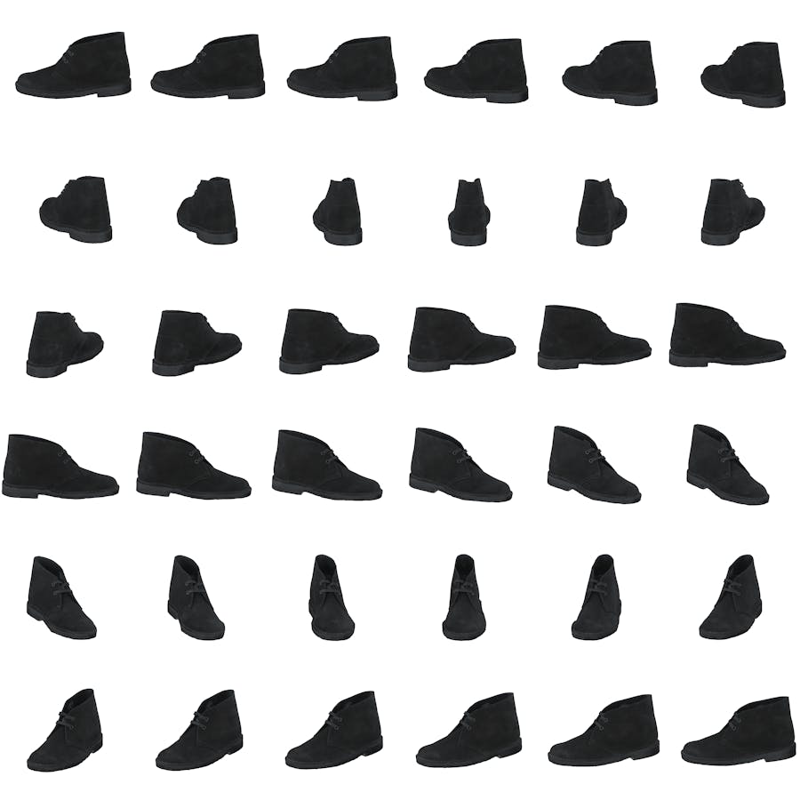 Desert Boot Black Suede - Bild 8
