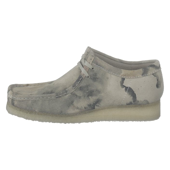 Wallabee Off White Camo, Male, Skor, Lågskor, Sneakers, Grå, EU 46