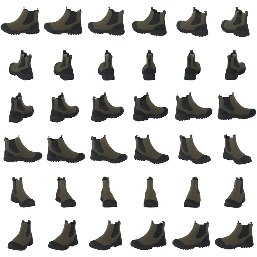 Magda Rubber Track Boot Dark Olive/black - Bild 8
