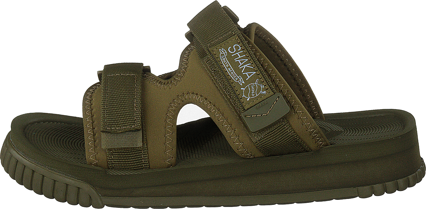 Chill Out Army, Unisex, Skor, Sandaler och Tofflor, sandaler, Grön/Brun, EU 41