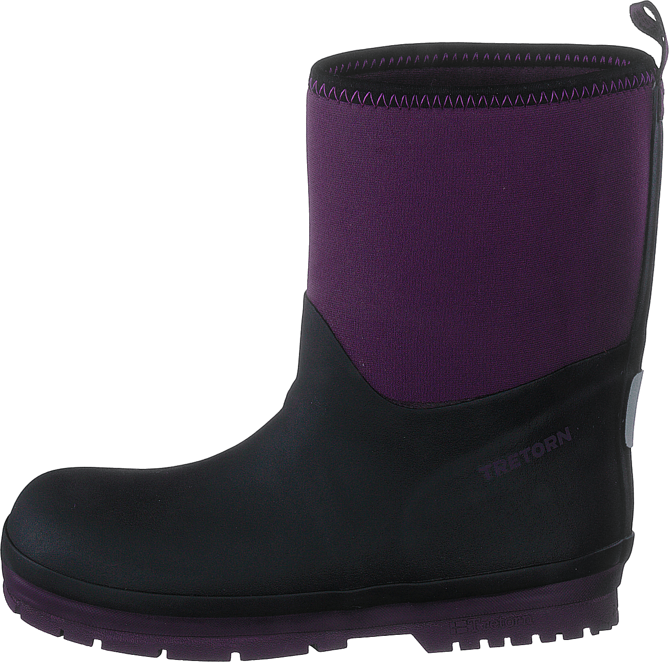 Kuling Neoprene Black/blackberry, Unisex, Chaussures, Bottes, bottes en caoutchouc, Violet, EU 27