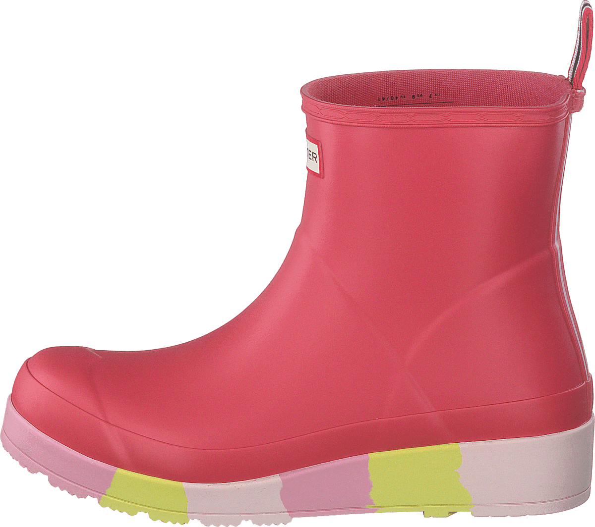 W Play Short Stripe Sole Boots Polaris Pink