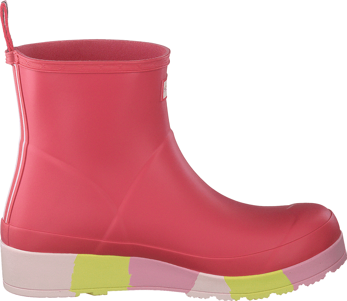 W Play Short Stripe Sole Boots Polaris Pink