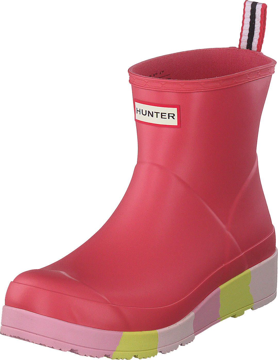 W Play Short Stripe Sole Boots Polaris Pink