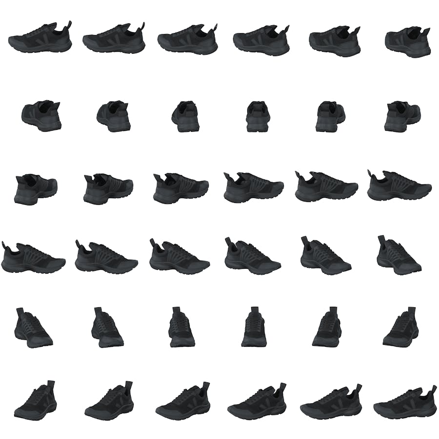 Performance Runner V-knit Rick Black - Bild 8