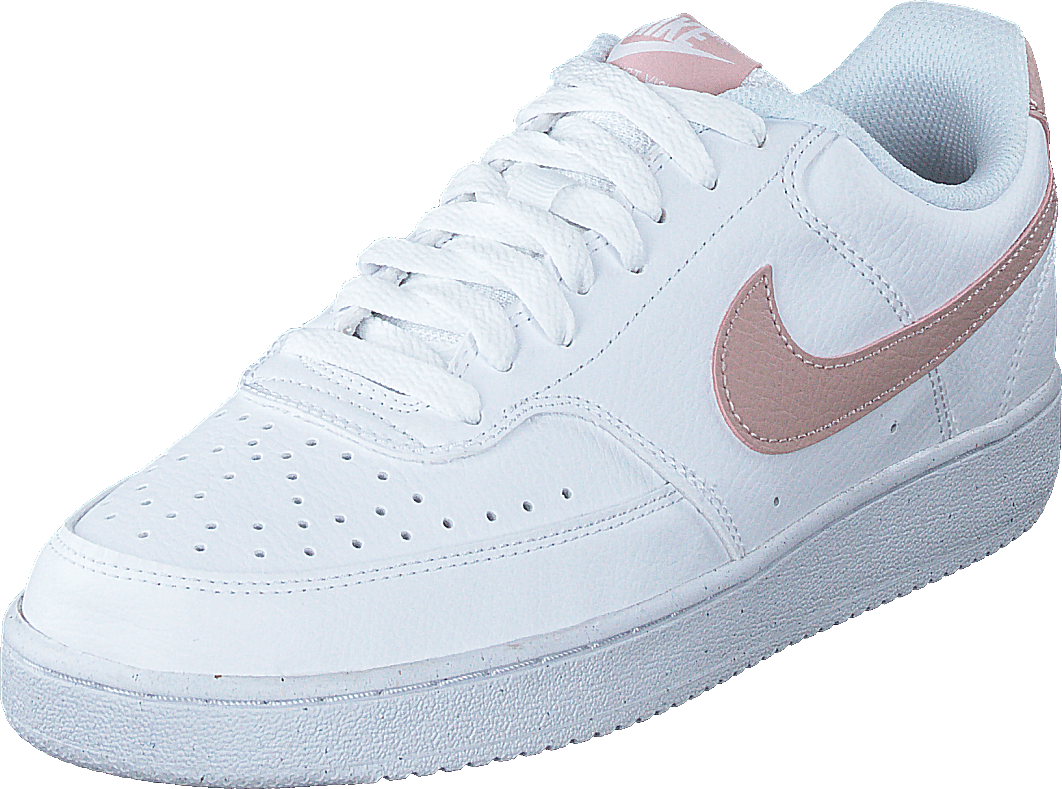 Court Vision Low Next Nature Women's Shoes WHITE/PINK OXFORD