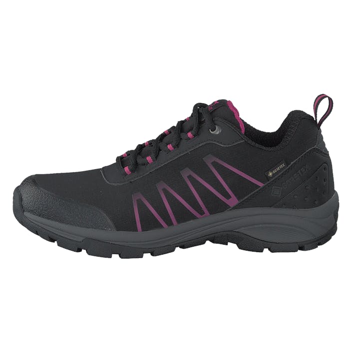 Terra Rock Gtx Black/fuchsia, Female, Topánky, Tenisky, športové topánky, Čierna, EU 38