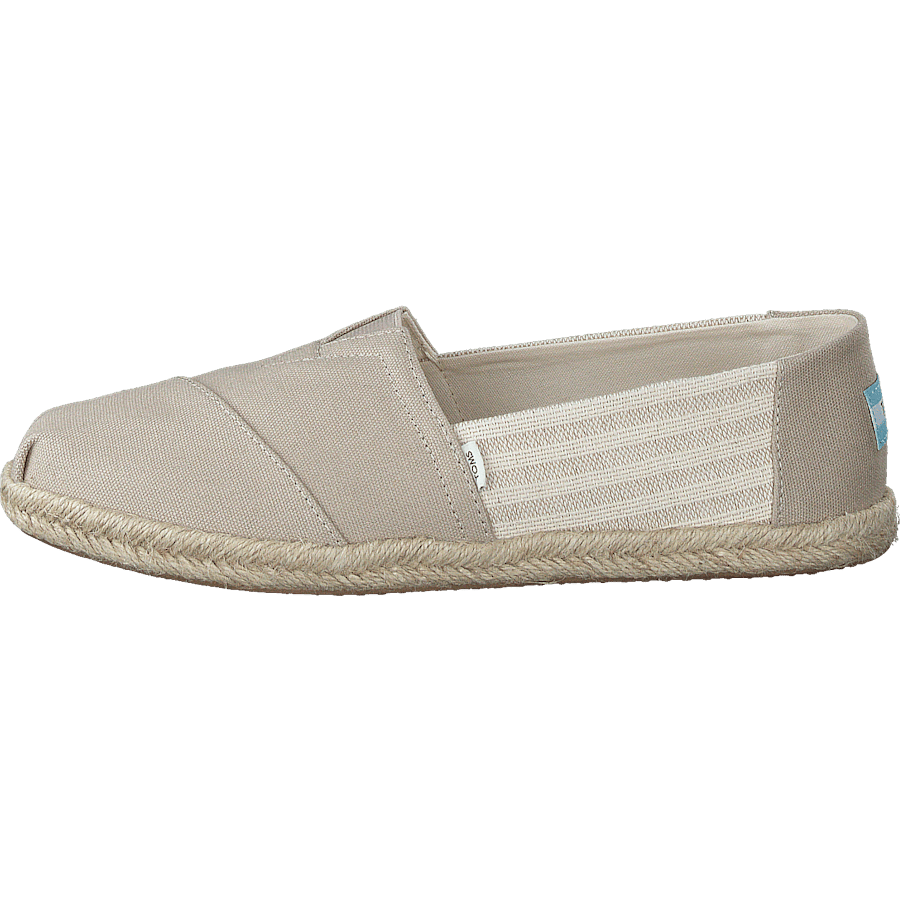 University Stripe Organic Cott Tan