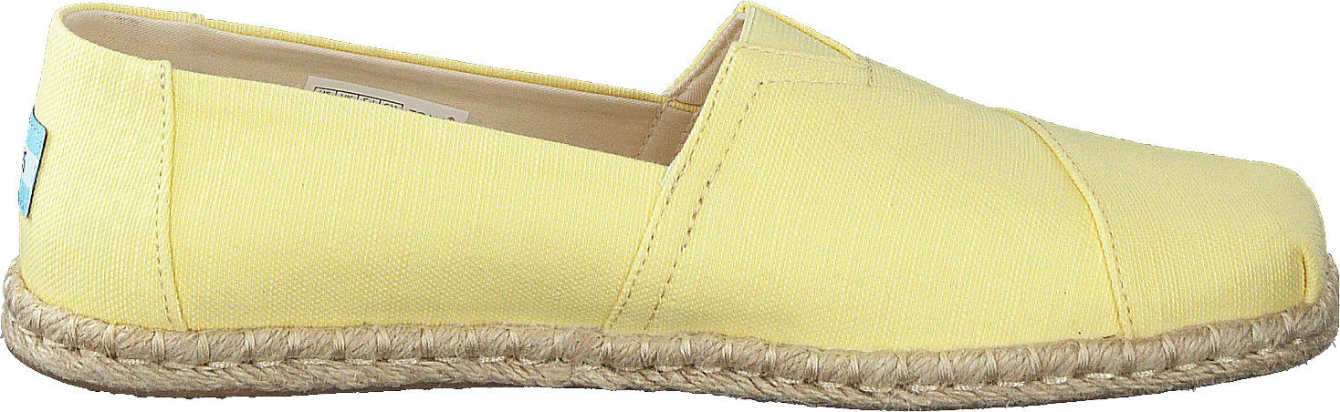 Slubby Woven Rope Sole Banana Yellow - Bild 2