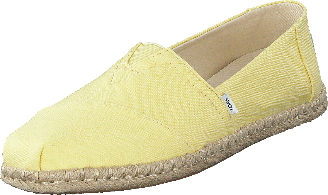 Slubby Woven Rope Sole Banana Yellow - Bild 3
