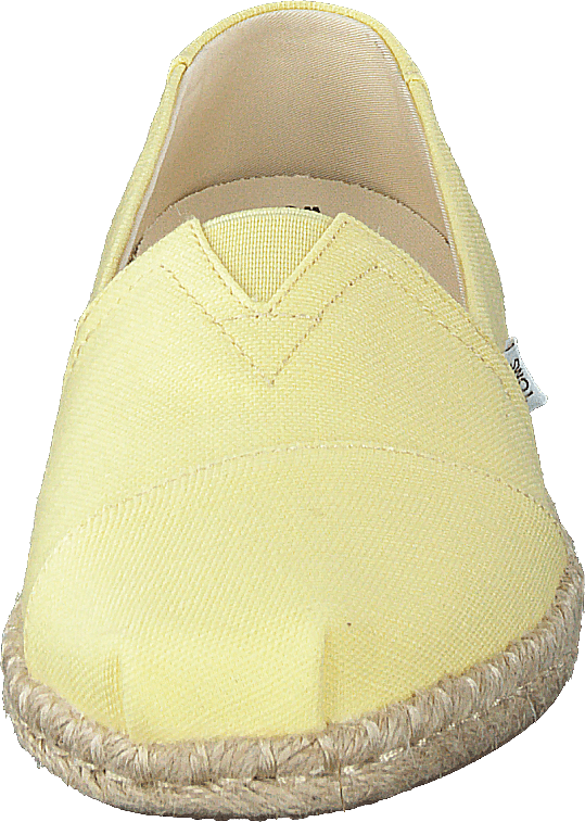 Slubby Woven Rope Sole Banana Yellow - Bild 4