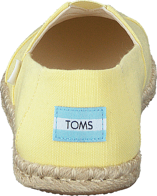 Slubby Woven Rope Sole Banana Yellow - Bild 5