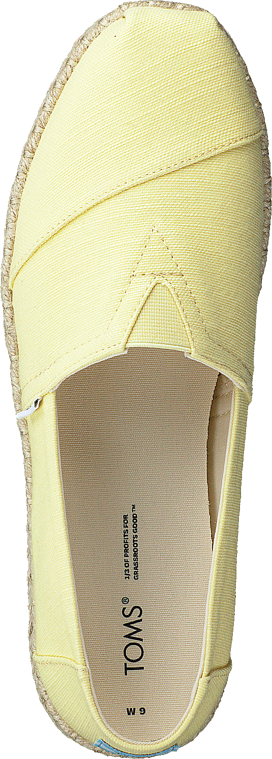 Slubby Woven Rope Sole Banana Yellow - Bild 6
