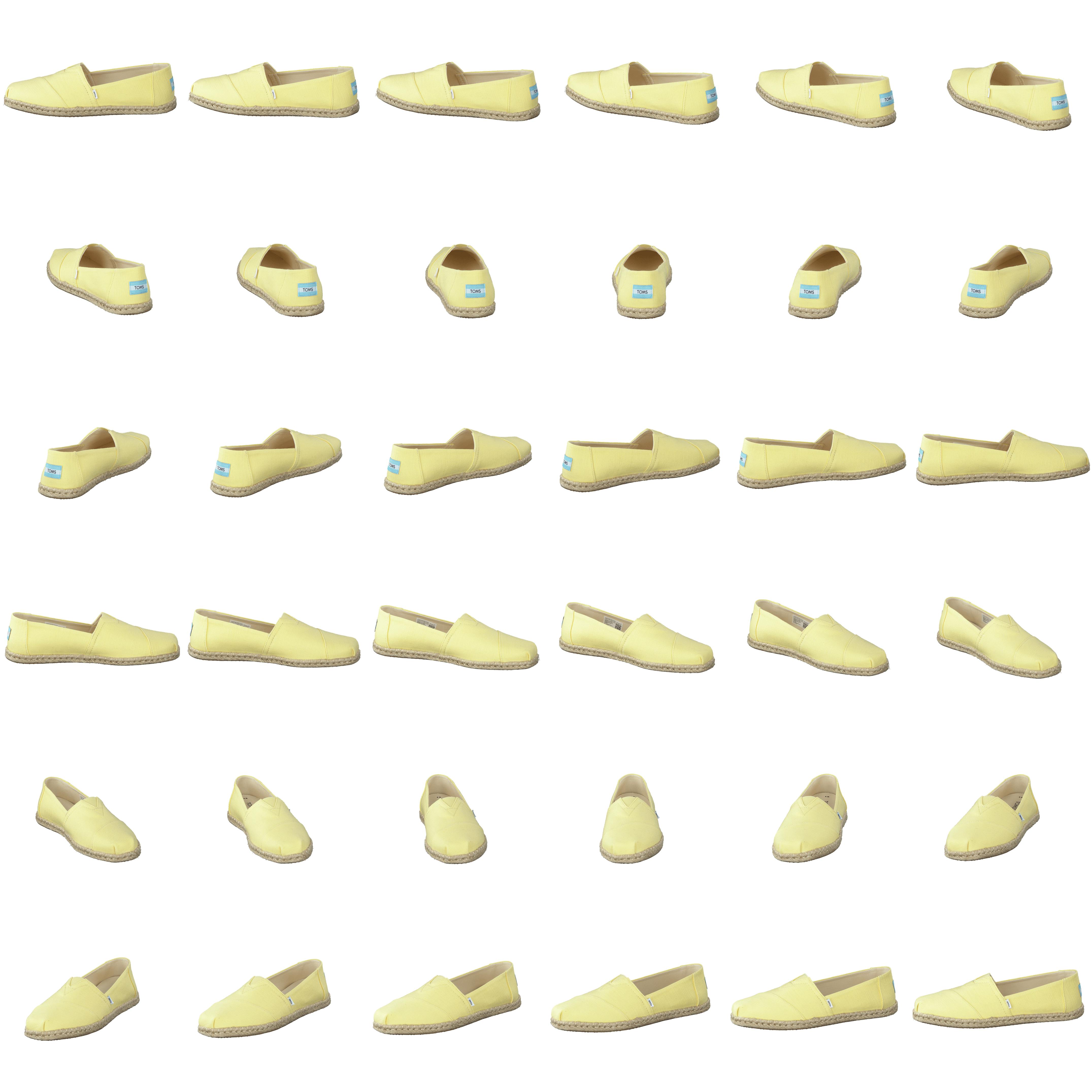 Slubby Woven Rope Sole Banana Yellow - Bild 8