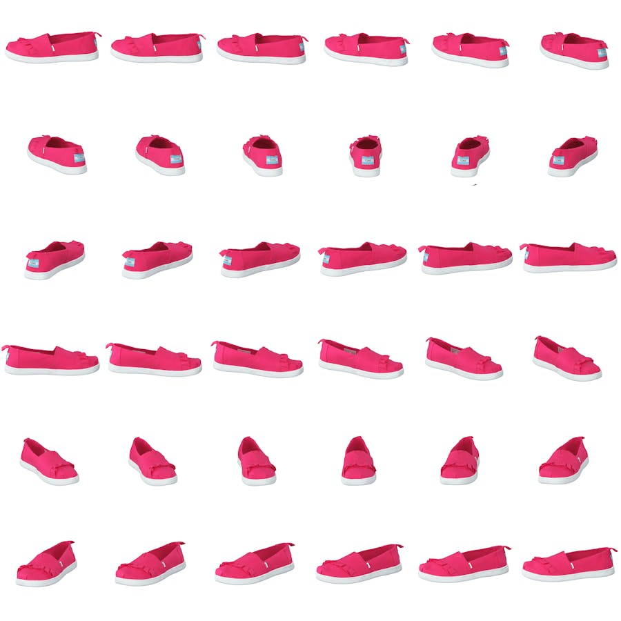 Classic Canvas Ruffle Youth Raspberry - Bild 8