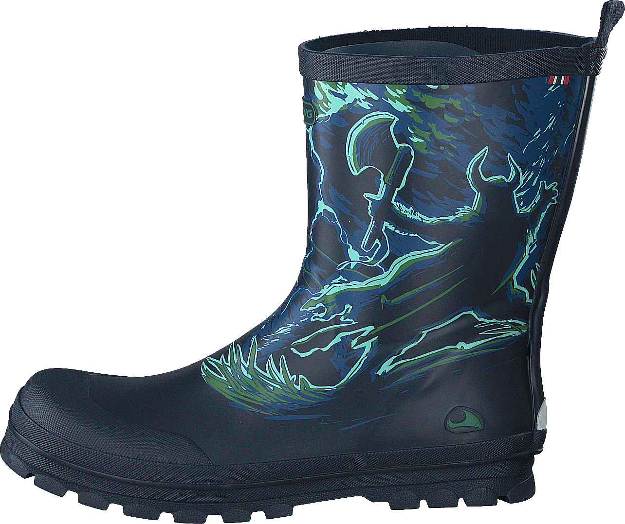 Jolly Print Navy/bluegreen