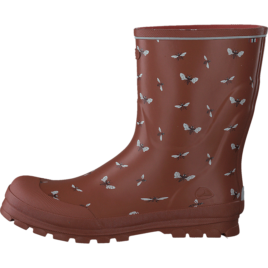 Jolly Print Cognac/white