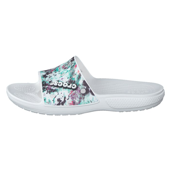 Classic Slide Multi / White, Unisex, Shoes, Sandals and Slippers, sandals, White, EU 45/46