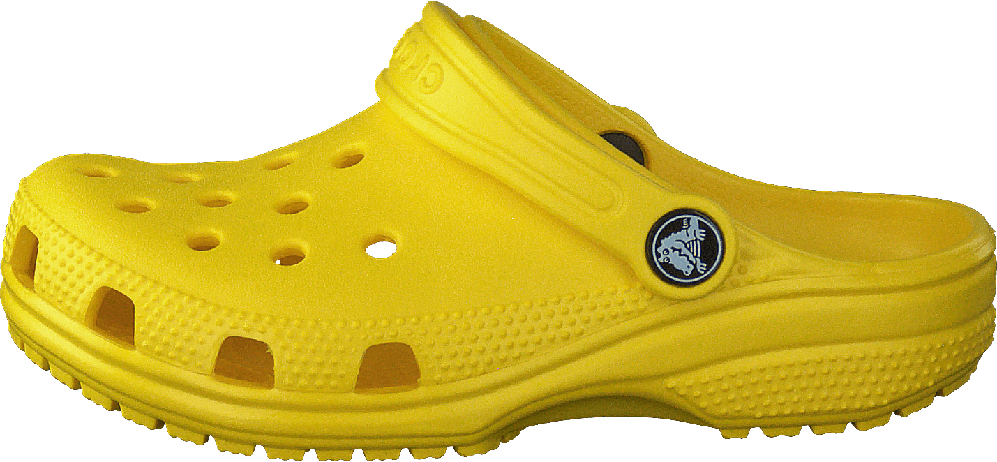 Classic Clog K Lemon, Unisex, Shoes, Sandals and Slippers, sandals, Yellow, EU 33/34