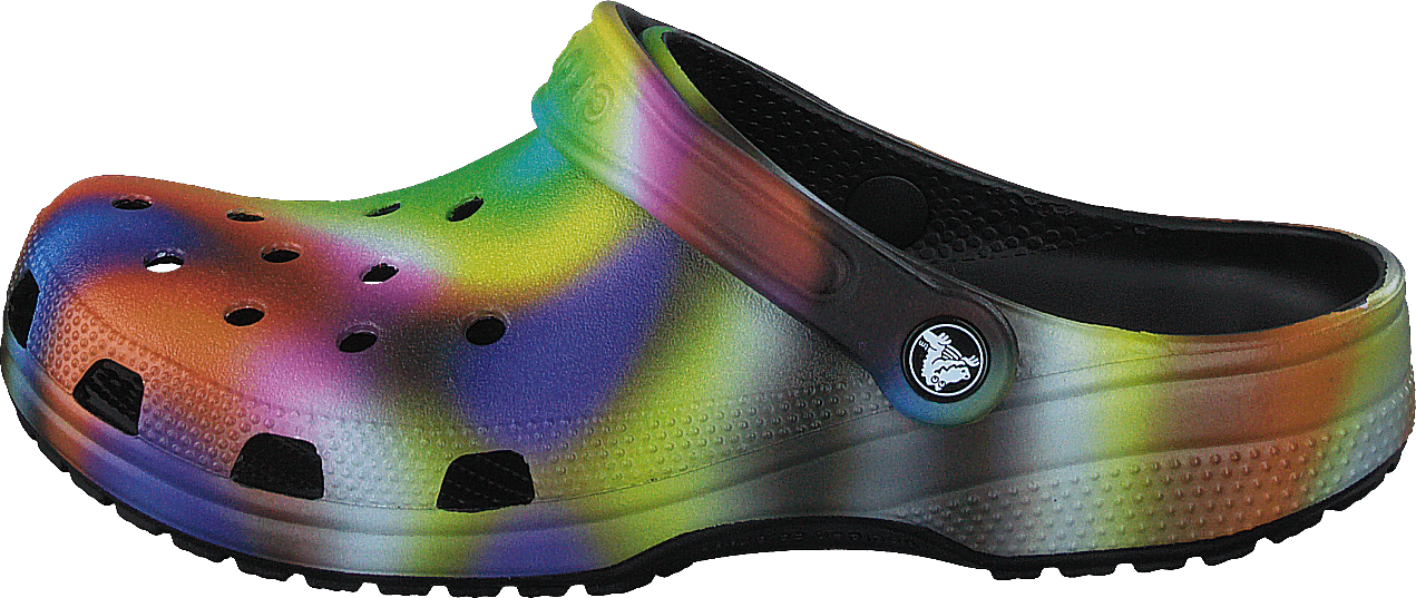 Classic Solarized Clog Black/multi, Unisex, Schuhe, Sandalen und Hausschuhe, Sandalen, Mehrfarbig, EU 48/49