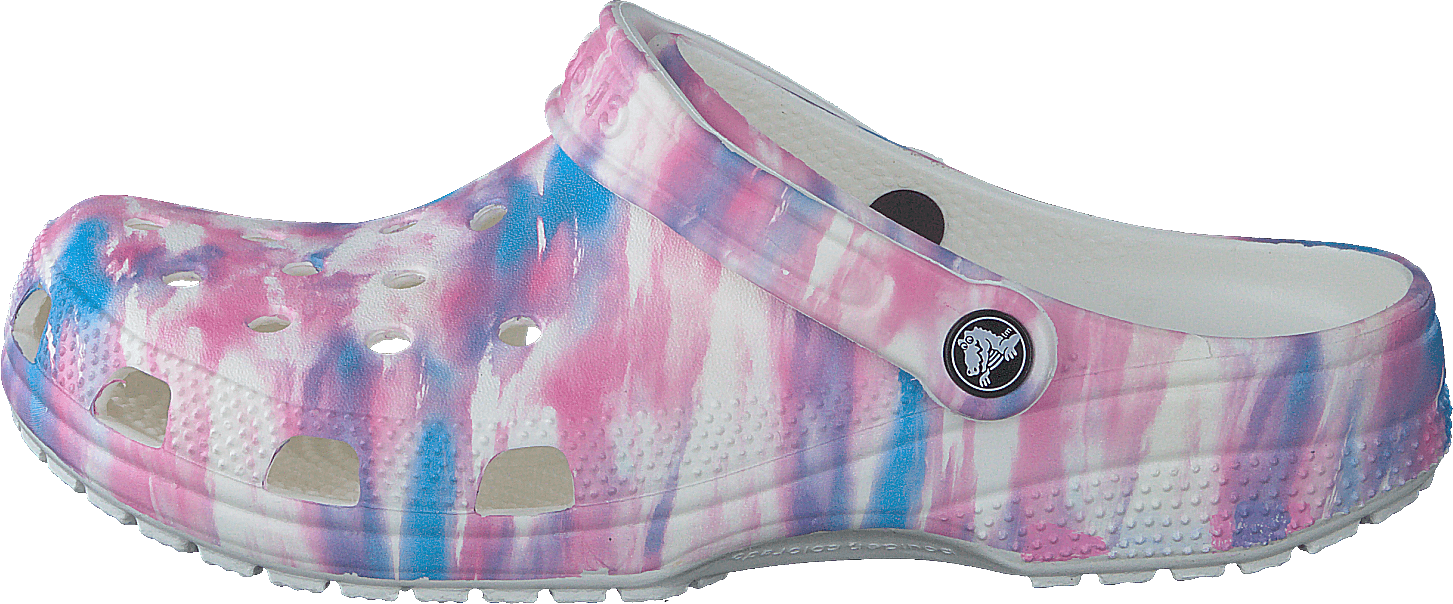 Classic Dream Clog White/multi, Female, Scarpe, Sandali e Pantofole, sandali, Rosa/Grigio, EU 42/43