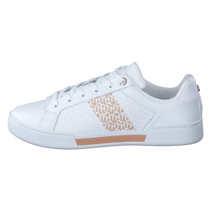 Th Monogram Elevated Sneaker Try Misty Bluch, Female, Topánky, Tenisky, Tenisky, Biely, EU 37