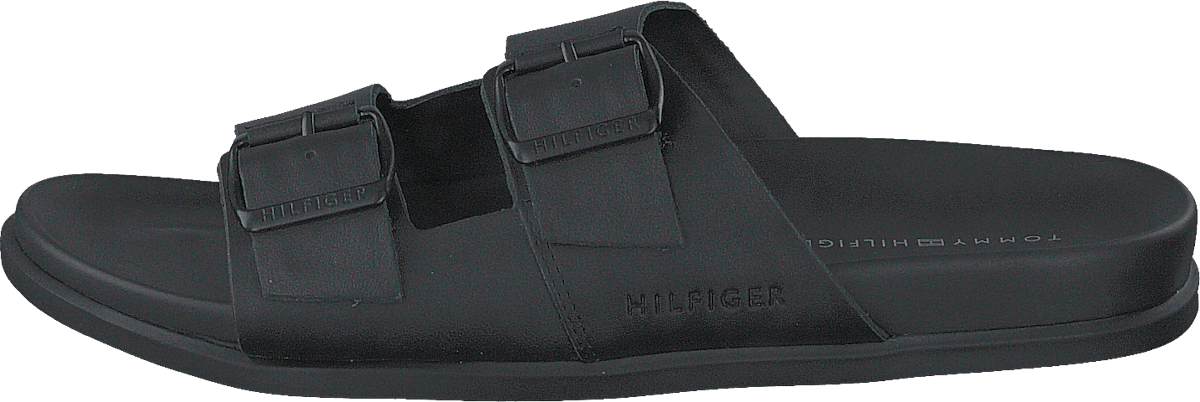 Tommy Hilfiger Elevated Leather Buckle Sandal  Bds