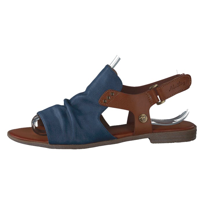 1388802 Blue, Female, Shoes, Sandals and Slippers, sandals, Brown/Turquoise, EU 41