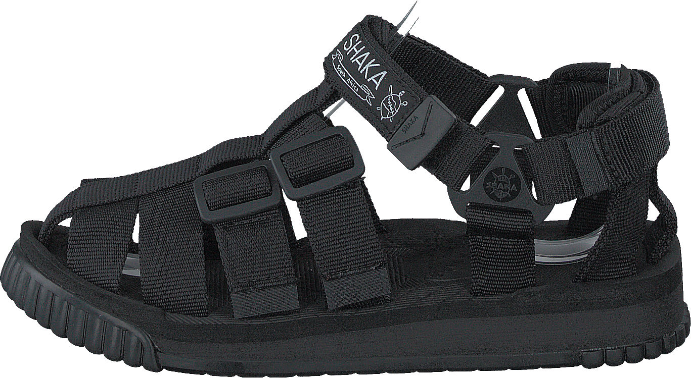 Hiker Black 00r, Unisex, Schuhe, Sandalen und Hausschuhe, Sandalen, Grau/Schwarz, EU 46