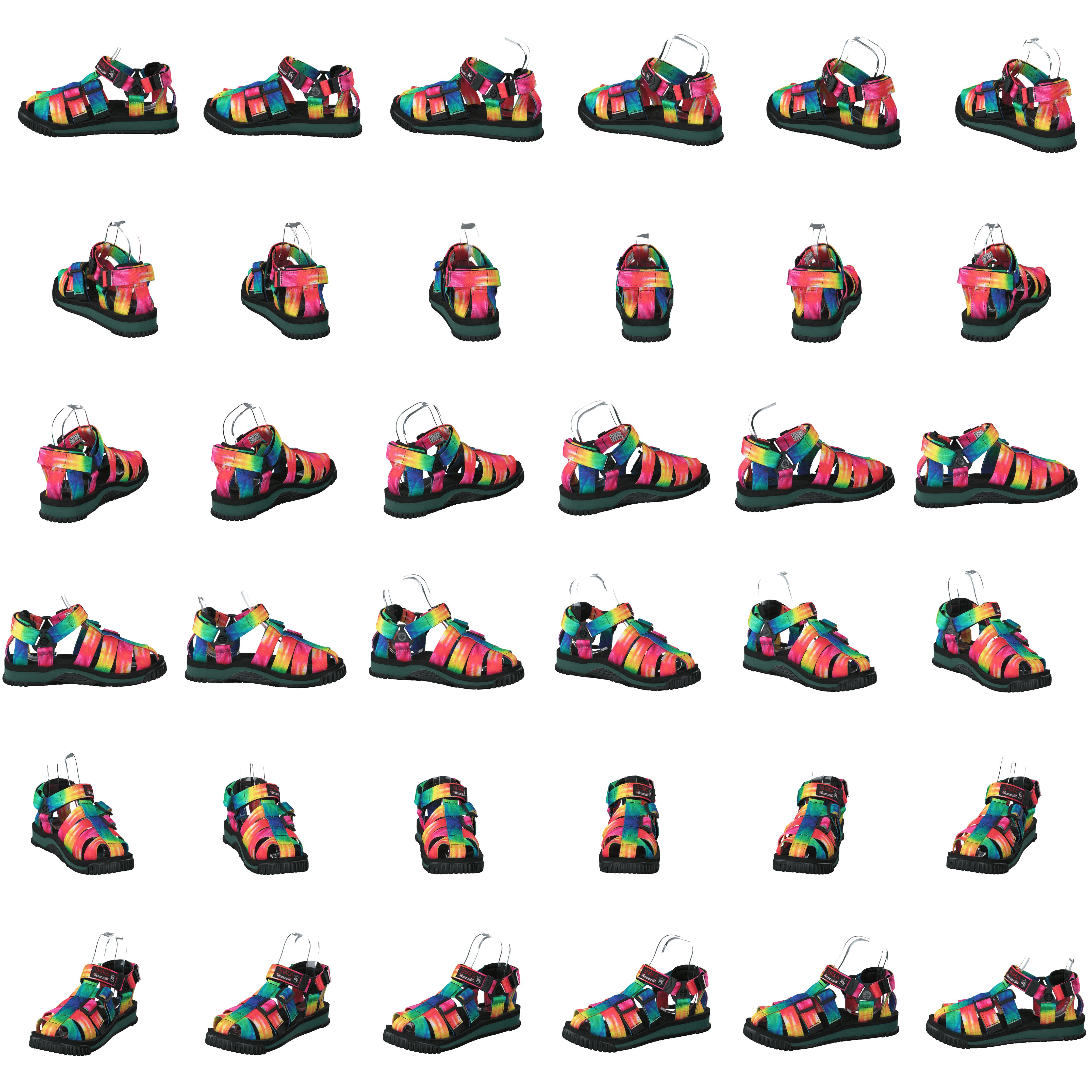 Hiker Rainbow Tie Dye 04p - Bild 8