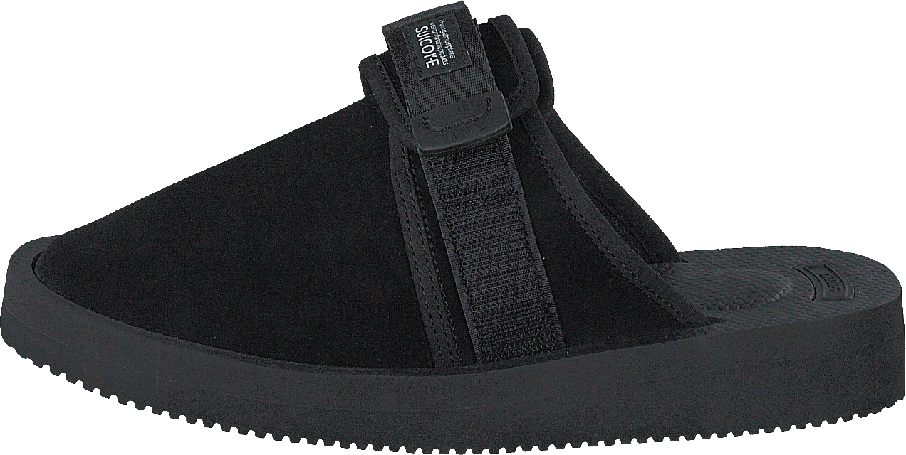 Zavo-vs Black, Unisex, Skor, Sandaler och Tofflor, sandaler, Svart, EU 38,5